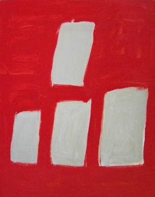 rood schilderij rood schilderij