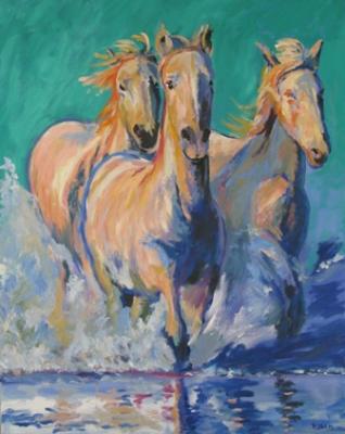 drie paarden drie paarden