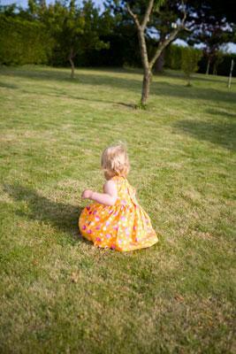 Picking flowers