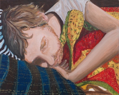 Sjoerd slapend II Sjoerd slapend II