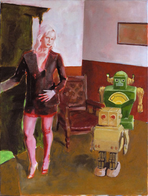 girl with robot(s)