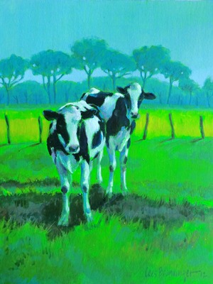 Twee bonte koetjes Twee bonte koetjes