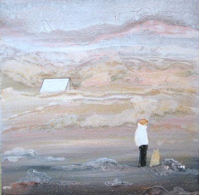 Man and dog Man and dog