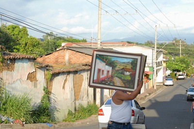 Schilderij El Salvador Schilderij El Salvador