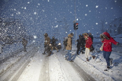 Crossing Reykjavik