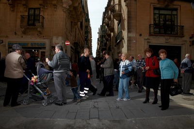 Crossing Valletta 