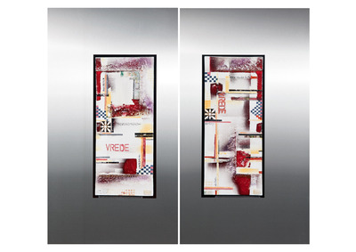 Keramiek schilderij Keramiek schilderij