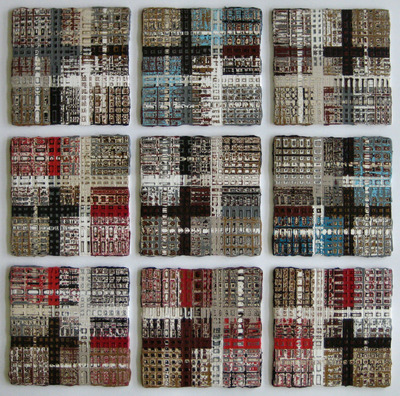 Manhattan Collection - nonet blue & red Manhattan Collection - nonet blue & red