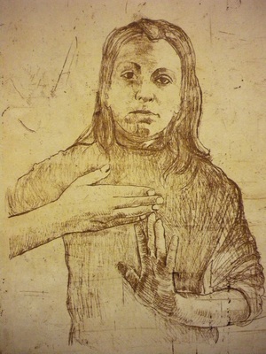 ''Self portrait'' ''Self portrait''