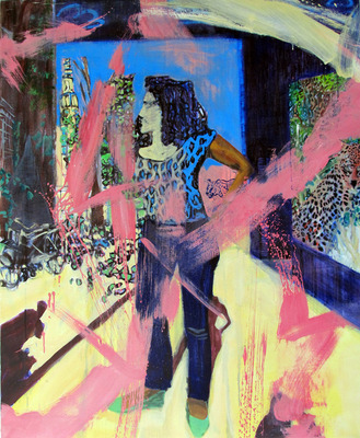 The muse poses The muse poses