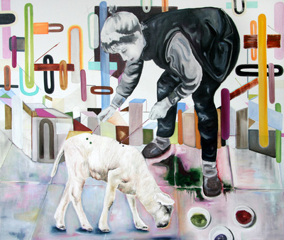 painting sheep painting sheep