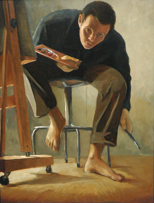 Nederige kunstschilder Nederige kunstschilder