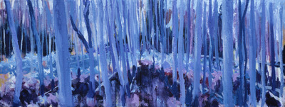 2 luik blauw loof 2 luik blauw loof