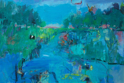 Blue Landscape Blue Landscape