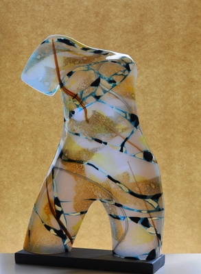 torso glas opaline torso glas opaline
