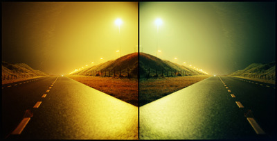 Diptych Road Wijk aan Zee