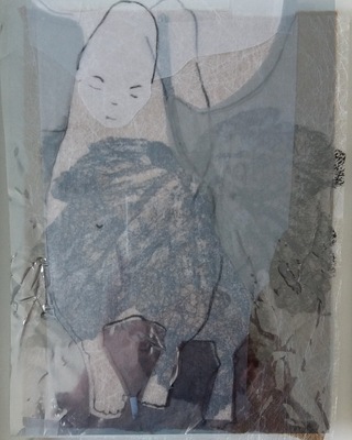 Uppity woman with her eyes closed Uppity woman with her eyes closed