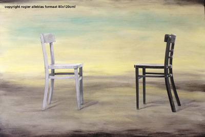 twee stoelen twee stoelen