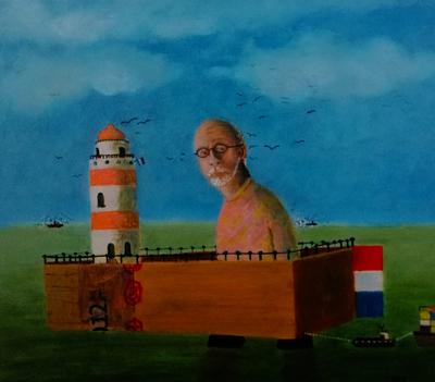 Dragen naar zee. Dragen naar zee.
