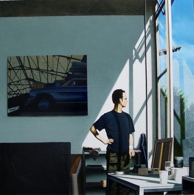 Selfportrait a la Vermeer Selfportrait a la Vermeer