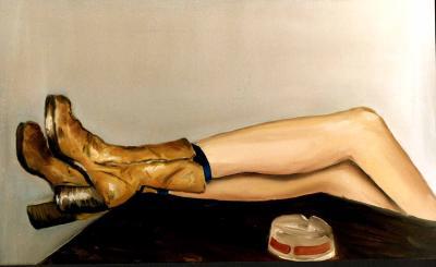 She has got the legs ... She has got the legs ...