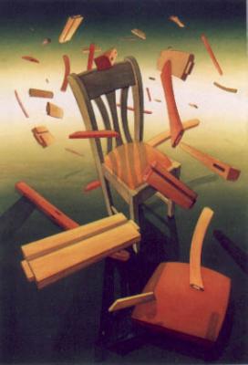 Drie stoelen II Drie stoelen II