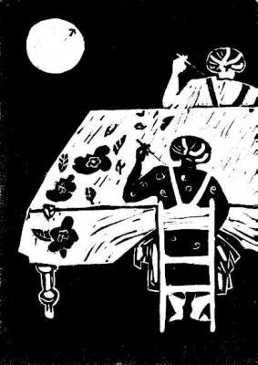 A woman's work... A woman's work...