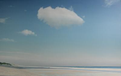 Strand met wolk (Zeeland) Strand met wolk (Zeeland)