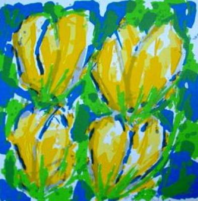 Tulpen Geel (70x70) Tulpen Geel (70x70)