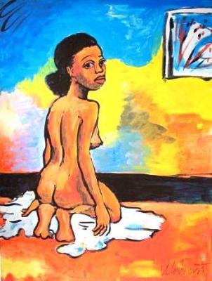 Nude with Towell Nude with Towell