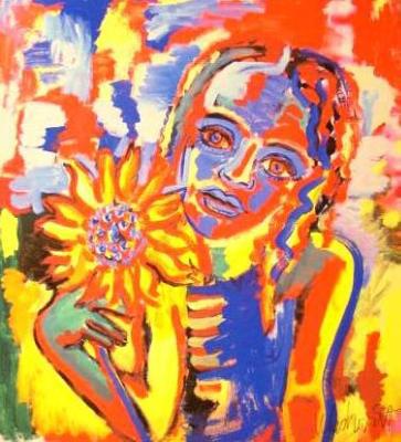 Nude With Flower Nude With Flower