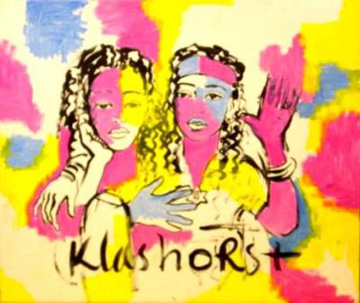Two Girls - origineel op linnen Two Girls - origineel op linnen