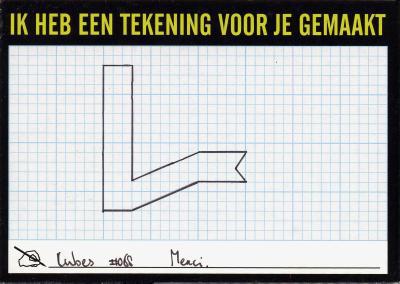 ik heb een tekening voor je gemaakt (cubes#068 merci) ik heb een tekening voor je gemaakt (cubes#068 merci)