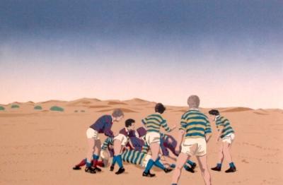 Desert scrum Desert scrum