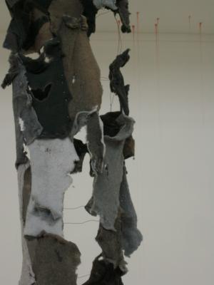 detail van droogtrommelstofobject detail van droogtrommelstofobject