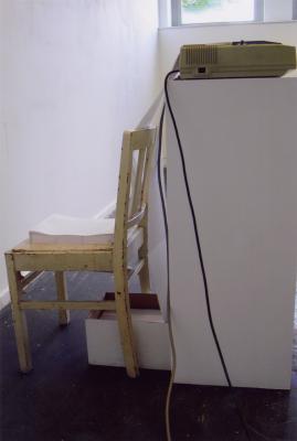printer en stoel printer en stoel
