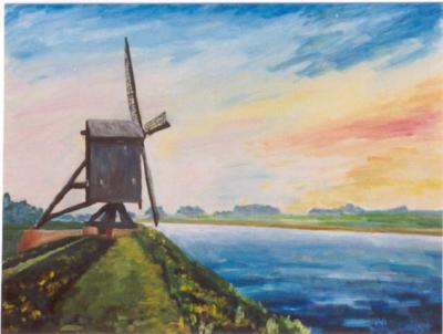 Molen in Heusden