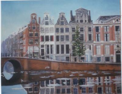 Herengracht with Ice Herengracht with Ice