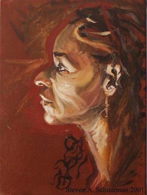 Portret van Doreen Portret van Doreen