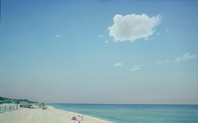 wolk, zee en strand (Zeeland)