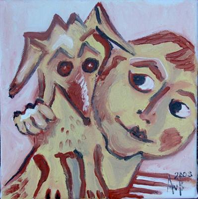 Ik en mijn hondje Ik en mijn hondje