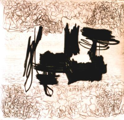 Schwarze Kalligrafie Schwarze Kalligrafie
