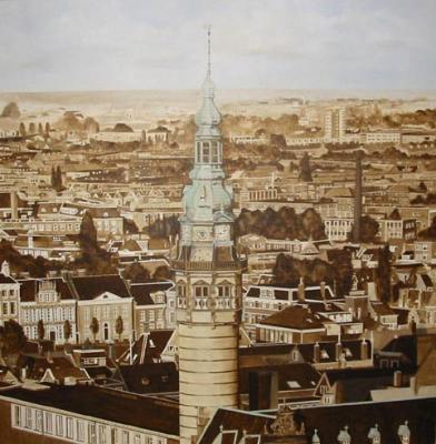 Over Groningen: Academietoren Over Groningen: Academietoren