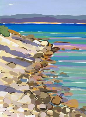 Brijuni: View on a Beach Brijuni: View on a Beach
