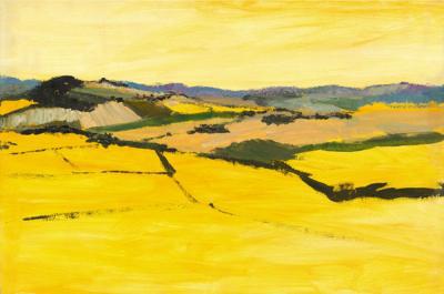 Paysage Jaune/ geel landschap