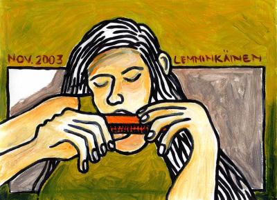 De rode mondharmonica De rode mondharmonica