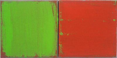 rood op groen,groen op rood rood op groen,groen op rood