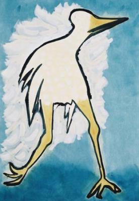 Dansende vogel Dansende vogel