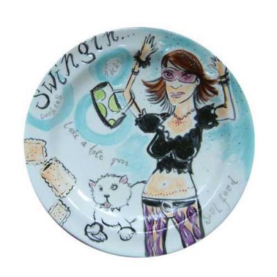 swinging plate