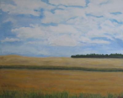 landschap in Frankrijk landschap in Frankrijk